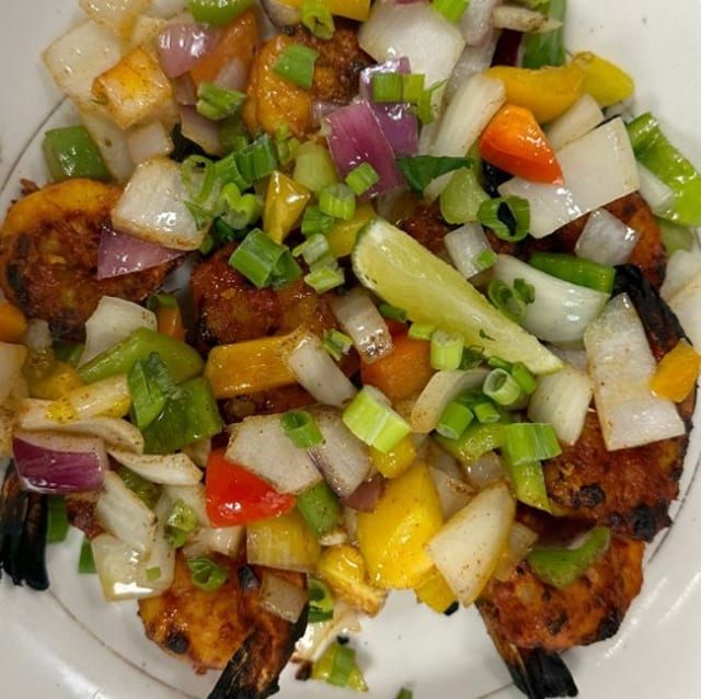 Shrimp Chilli.