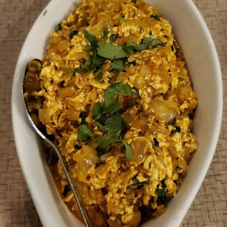 Delicious Paneer Bhurji Awaits