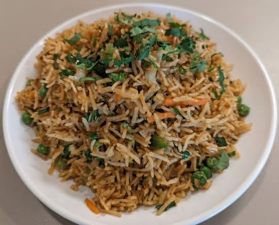 Egg Biryani.